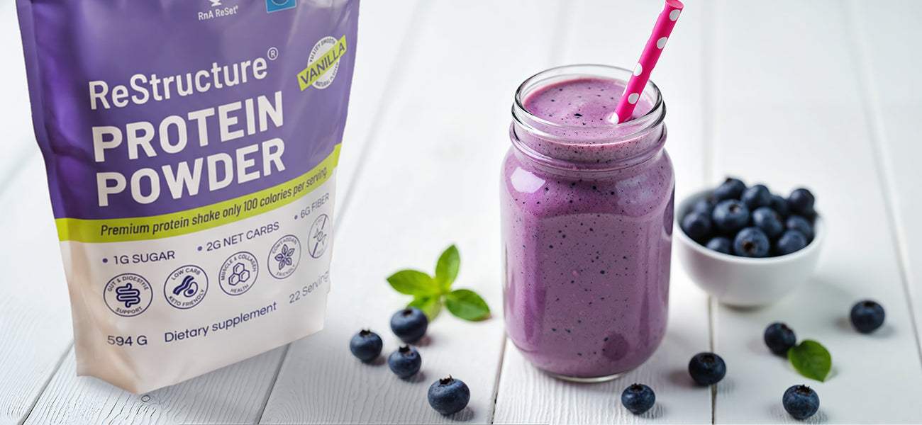 Blueberry Bliss Protein Shake