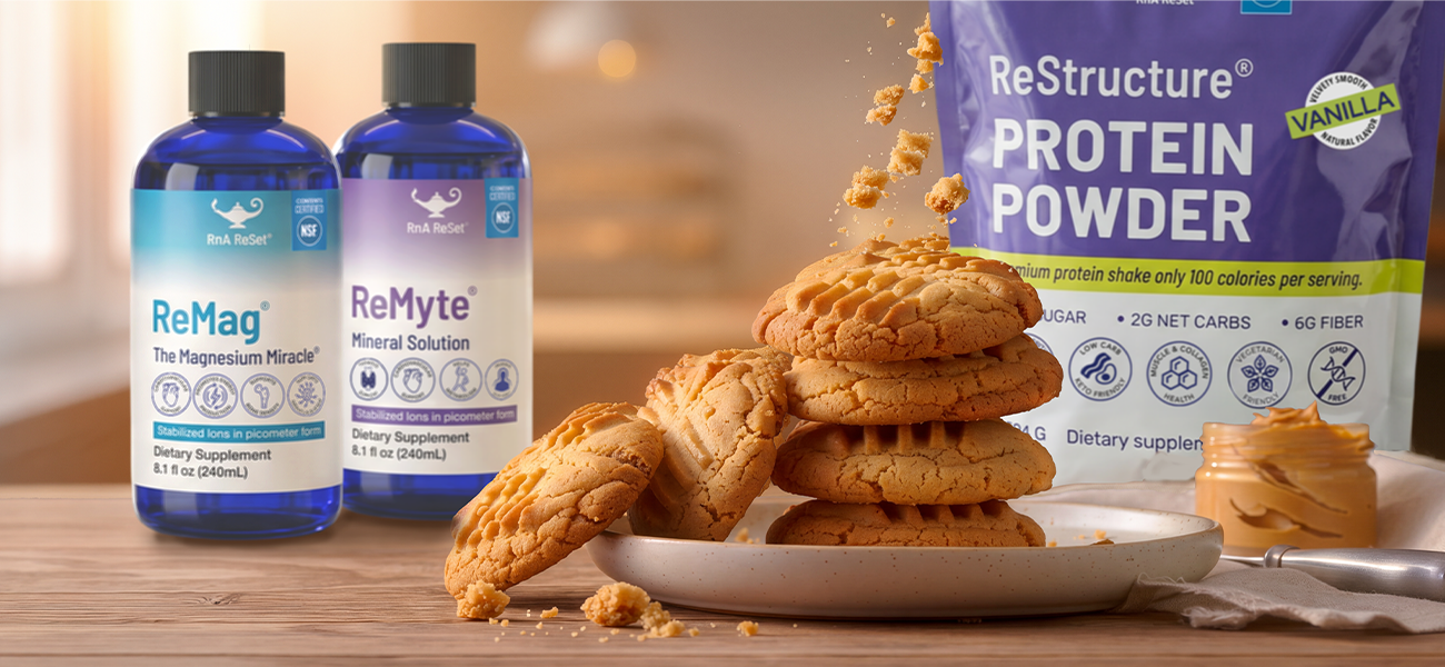RnA ReSet's Healthy Peanut Butter Cookies