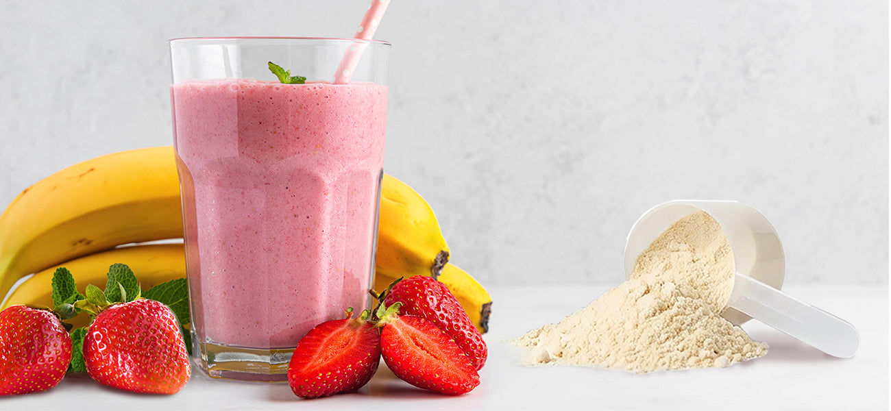 Super Strawberry ReStructure Shake