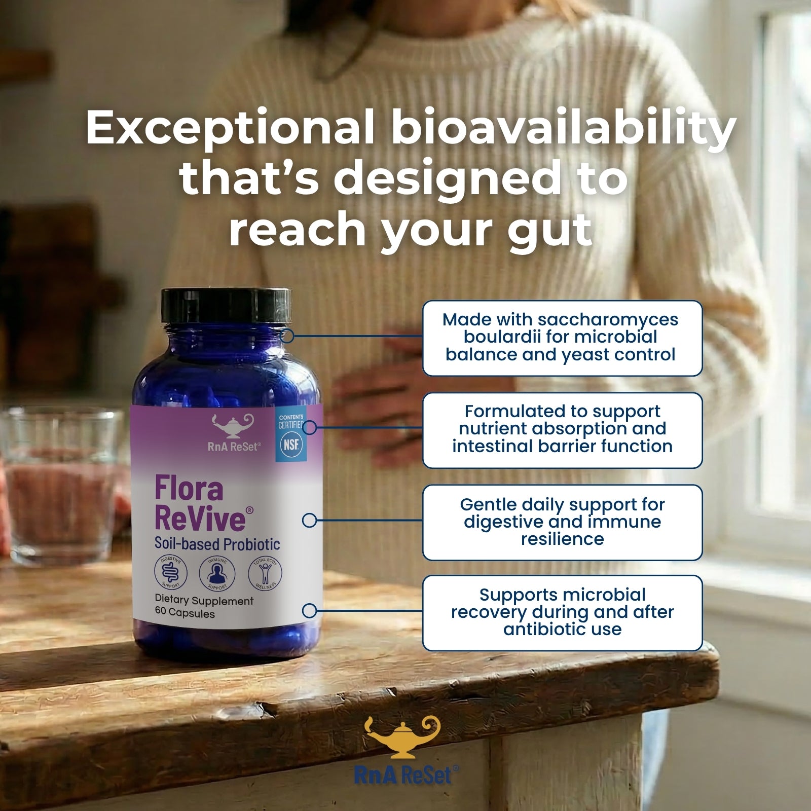 Flora ReVive® | Soil-Based Probiotic Formula | RnA ReSet