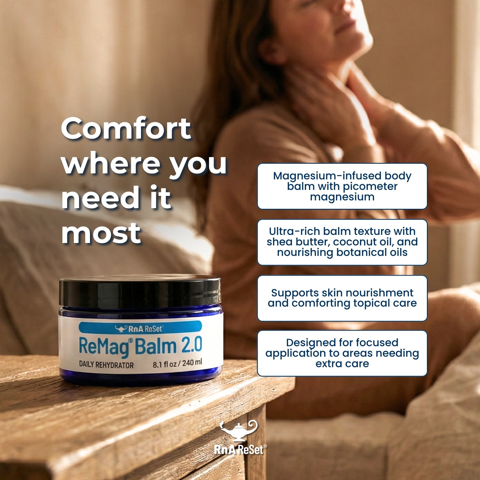 ReMag® Balm | Targeted Magnesium Application | RnA ReSet