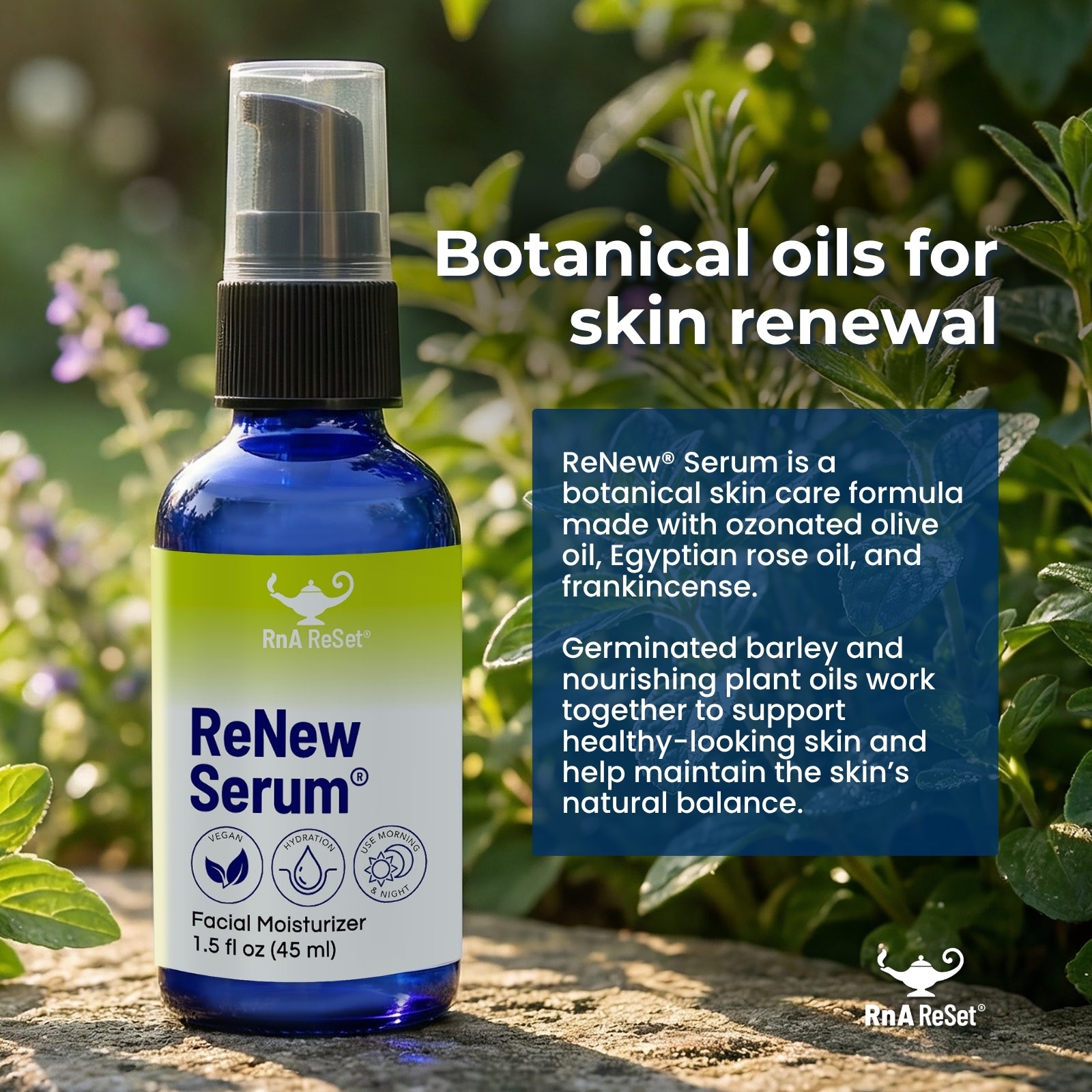 ReNew® Serum | Germinated Barley Skin Renewal | RnA ReSet