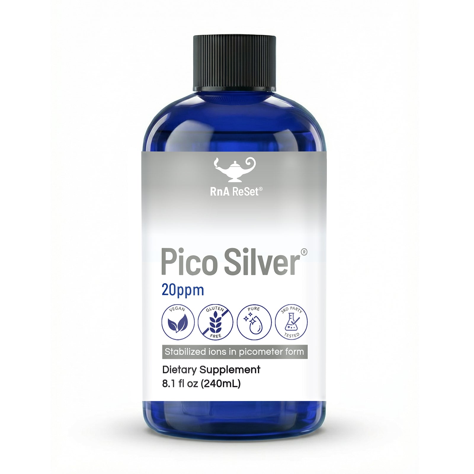 Pico Silver® | Picometer Silver for Immune Support | RnA ReSet