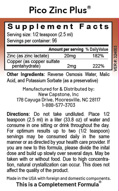 Pico Zinc Plus