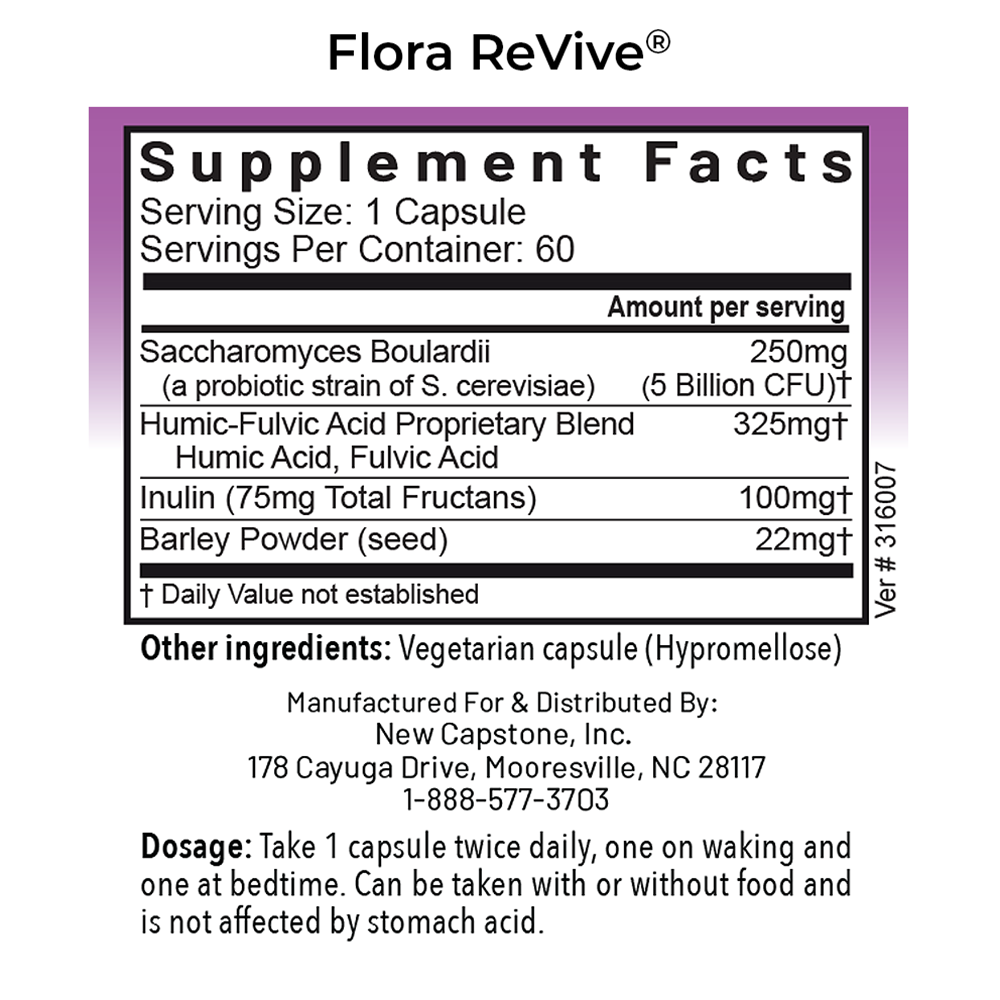 Flora ReVive® | Soil-Based Probiotic Formula