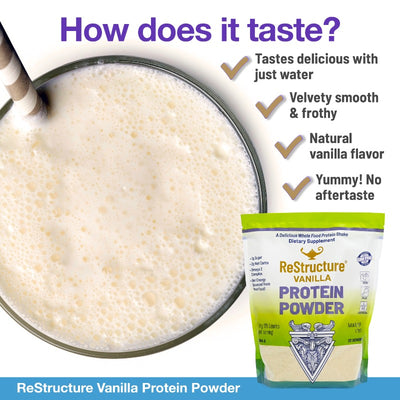 How Does Vanilla ReStructure Protein Powder Taste