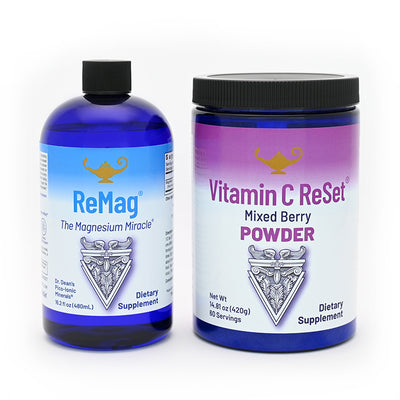 Paquete ReMag® 16.2oz + Vitamina C ReSet®